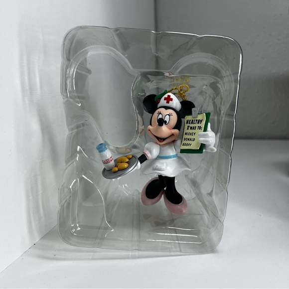 ENESCO DISNEY TREE-RIFIC TREASURES Mickey Mouse Christmas Ornaments Lot Of 4 - Picture 10 of 11